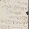Anna Middleton to Jane Porter, autograph letter signed
