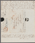 Anna Middleton to Jane Porter, autograph letter signed