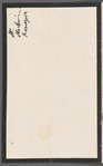 William Alexander Mackinnon to Jane Porter, autograph letter signed