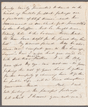 Dora Macdonald, Lady Macdonald to Jane Porter, autograph letter signed