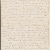 Mary Skinner to Jane Porter, autograph letter signed