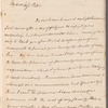 [W.?] Whitelocke to Jane Porter, autograph letter signed