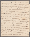 [W.?] Whitelocke to Jane Porter, autograph letter signed