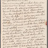 Catherine Maria Bury, Lady Charleville to Jane Porter, autograph letter signed