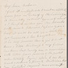 Harriot Mellon, Duchess of St. Albans to Jane Porter, autograph letter signed