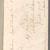 Harriot Mellon, Duchess of St. Albans to Jane Porter, autograph letter signed