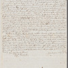 Eliza Fenwick to Jane Porter, autograph letter signed