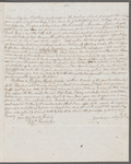 Eliza Fenwick to Jane Porter, autograph letter signed