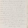Walter Henry Watts to Jane Porter, autograph letter signed