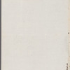 Walter Henry Watts to Jane Porter, autograph letter signed