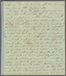 Elizabeth Buxton to Jane Porter, autograph letter signed