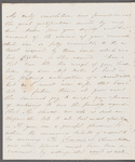 Alicia Lefanu to Jane Porter, autograph letter signed