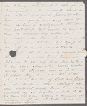 Alicia Lefanu to Jane Porter, autograph letter signed