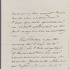 Charles [H-----?] to Jane Porter, autograph letter signed