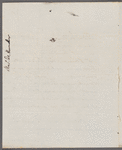 Charles [H-----?] to Jane Porter, autograph letter signed