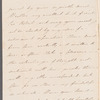 Sir Belford Hinton Wilson to Jane Porter, autograph letter signed