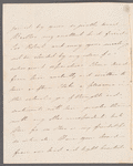 Sir Belford Hinton Wilson to Jane Porter, autograph letter signed