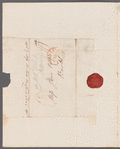 Sir Belford Hinton Wilson to Jane Porter, autograph letter signed