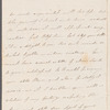 Sir Belford Hinton Wilson to Jane Porter, autograph letter signed