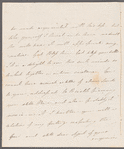 Sir Belford Hinton Wilson to Jane Porter, autograph letter signed