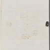 Richard Bentley to Jane Porter, autograph letter third person