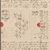 Hannah Maria Theresa Spicer to Jane Porter, autograph letter signed