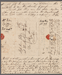 Hannah Maria Theresa Spicer to Jane Porter, autograph letter signed