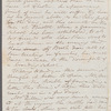 Anna Middleton to Jane Porter, autograph letter signed
