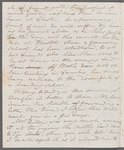 Anna Middleton to Jane Porter, autograph letter signed