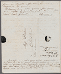 Anna Middleton to Jane Porter, autograph letter signed