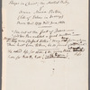 Jane Porter, draft of epitaph for Anna Maria Porter