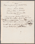 Jane Porter, draft of epitaph for Anna Maria Porter