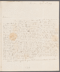 L. T. Ventouillac to Jane Porter, autograph letter signed