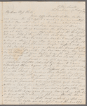 E. H Porter to Jane Porter, autograph letter signed
