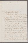 Jane E. O'Callaghan to Mrs. Porter, autograph letter signed