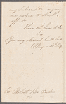 Edward Magrath to Robert Ker Porter, autograph letter signed