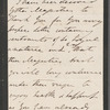 George FitzClarence, Lord Munster to Mrs. Porter, autograph letter signed