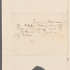 L. T. Ventouillac to Miss Porter, autograph letter third person