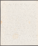 Alicia Lefanu to Anna Maria Porter, autograph letter signed