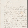 Christian Friedrich, Freiherr von Stockmar to Anna Maria Porter, autograph letter signed