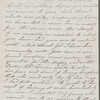 E. Dillon to Anna Maria Porter, autograph letter signed