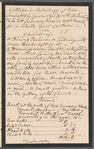 Jane Porter, holograph of draft advertisement