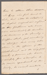 Sir George Thomas Staunton to Miss Porter, autograph letter third person