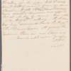 Diana Anne Hamlyn-Williams, Lady Hamlyn-Williams to [Miss? Porter], autograph note signed