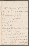 William Alexander Mackinnon to Jane Porter, autograph letter signed