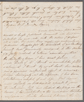 Unidentified sender to Anna Maria Porter, letter (incomplete)