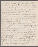 Unidentified sender to Anna Maria Porter, letter (incomplete)