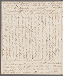 Unidentified sender to Anna Maria Porter, letter (incomplete)