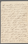 Georgiana Fitzroy to Jane Porter, autograph letter (incomplete)