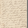 Georgiana Fitzroy to Jane Porter, autograph letter (incomplete)